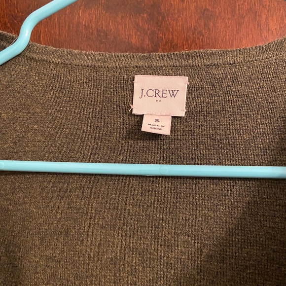 J. Crew Factory Olive Green Vanessa Cardigan - Picture 4 of 4